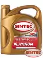 Моторное масло SINTEC PLATINUM SAE 5W-30 API SN, ILSAC GF-5 4л