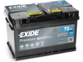 Аккумулятор EXIDE Premium EA722 (72R) низкий