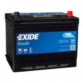 EXIDE Excell 70R EB704 540A 266х172х223