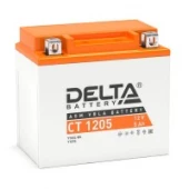 Аккумулятор DELTA CT 1205 5Ач 80А обр. пол.