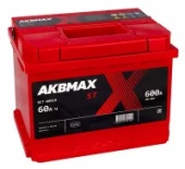 Аккумулятор AKBMAX ST 60L 60Ач 600А прям. пол.