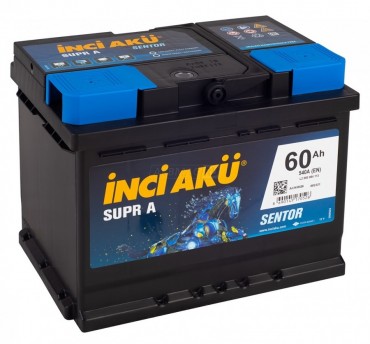 INCI AKU Supr A 60L 540A 242x175x190