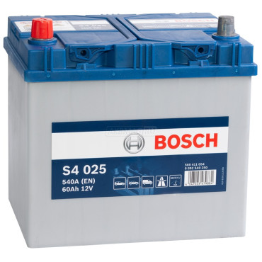 BOSCH S4 025 60L 540A 232x173x225