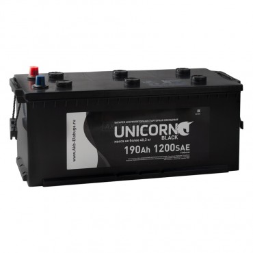 UNICORN BLACK 190 euro 1100А 513х223х217