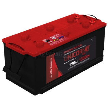 UNICORN RED 190 euro 1300А 513х223х217