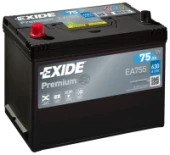 Аккумулятор EXIDE Premium 75L EA755