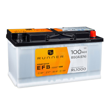 RUNNER EFB 100R RL1000 850A 353х175х190