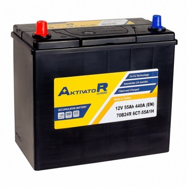 AKTIVATOR Classic 70B24R 55L 440A 236x128x225