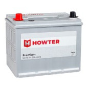 Аккумулятор HOWTER Premium ASIA 75L 75Ач 650А прям. пол. Аккумулятор HOWTER Premium ASIA 75L 75Ач 650А прям. пол.
