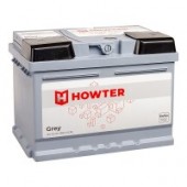 Аккумулятор HOWTER Grey 62RS 62Ач 580А обр. пол.